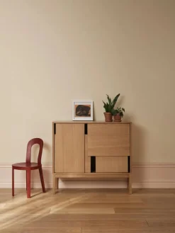 Clearance Design House Stockholm Layer sideboard Ek 120x110 med ben
