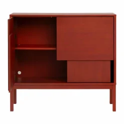 Design House Stockholm Layer sideboard Red 120x110 med ben
