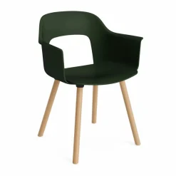 Online HAY Layout Armchair 221 karmstol Bottle green-lackerad ek