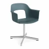 Online HAY Layout Armchair 231 kontorsstol Ocean-polerad aluminium 4 star swivel base