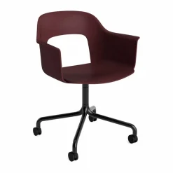 Outlet HAY Layout Armchair 261 stol Bordeaux-black
