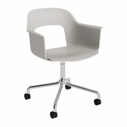 HAY Layout Armchair 261 stol Sky grey-polerad aluminium
