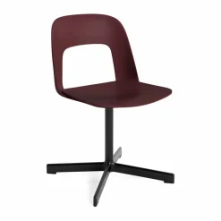 Clearance HAY Layout Chair 131 stol Bordeaux-black