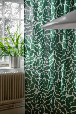 Fine Little Day Leaves gardinlängd 147x250 cm Green