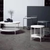 Hot SMD Design Lene soffbord vit vitpigmenterad askfanér