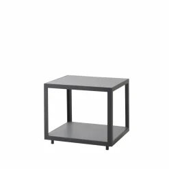 Clearance Cane-line Level sidobord Light grey keramik-lava grey
