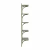 Swedese Levi hylla 5 hyllplan Moss green-mässing 90 cm