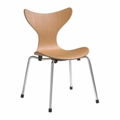 Best Fritz Hansen Liljan barnstol Oregon pine-krom