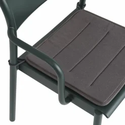 Muuto Linear Steel Armchair sittdyna Twitell dark grey