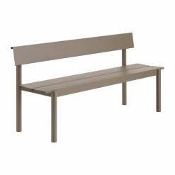 Muuto Linear steel bench bänk 170x34 cm Taupe