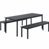 Muuto Linear Steel bord 200x75 cm Black