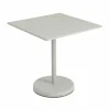 Muuto Linear steel café table V2 bord 70x70 cm Grey