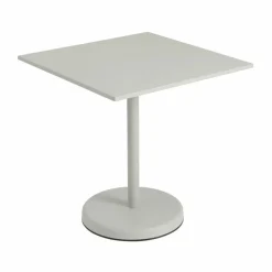 Muuto Linear steel café table V2 bord 70x70 cm Grey