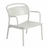 Hot Muuto Linear Steel loungefåtölj Grey