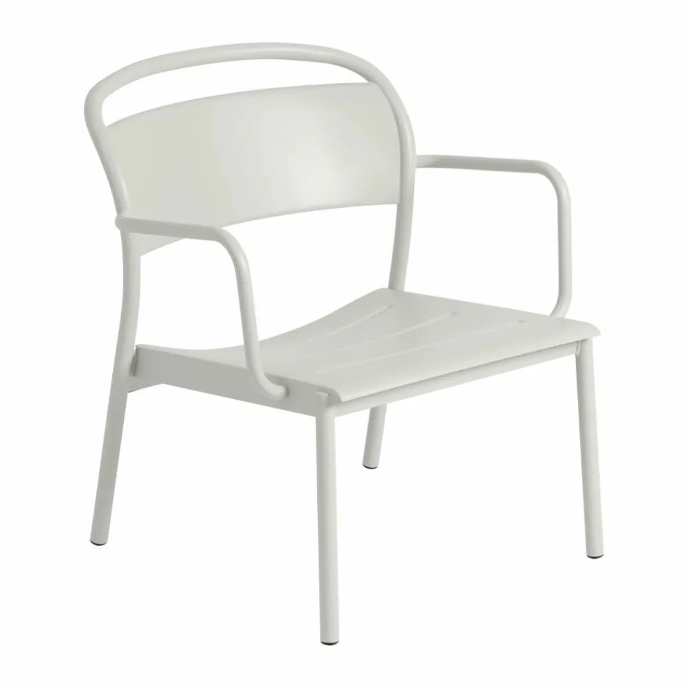 Hot Muuto Linear Steel loungefåtölj Grey