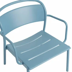 Muuto Linear Steel loungefåtölj Pale blue