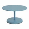 New Muuto Linear Steel soffbord Pale blue Ø70x40 cm