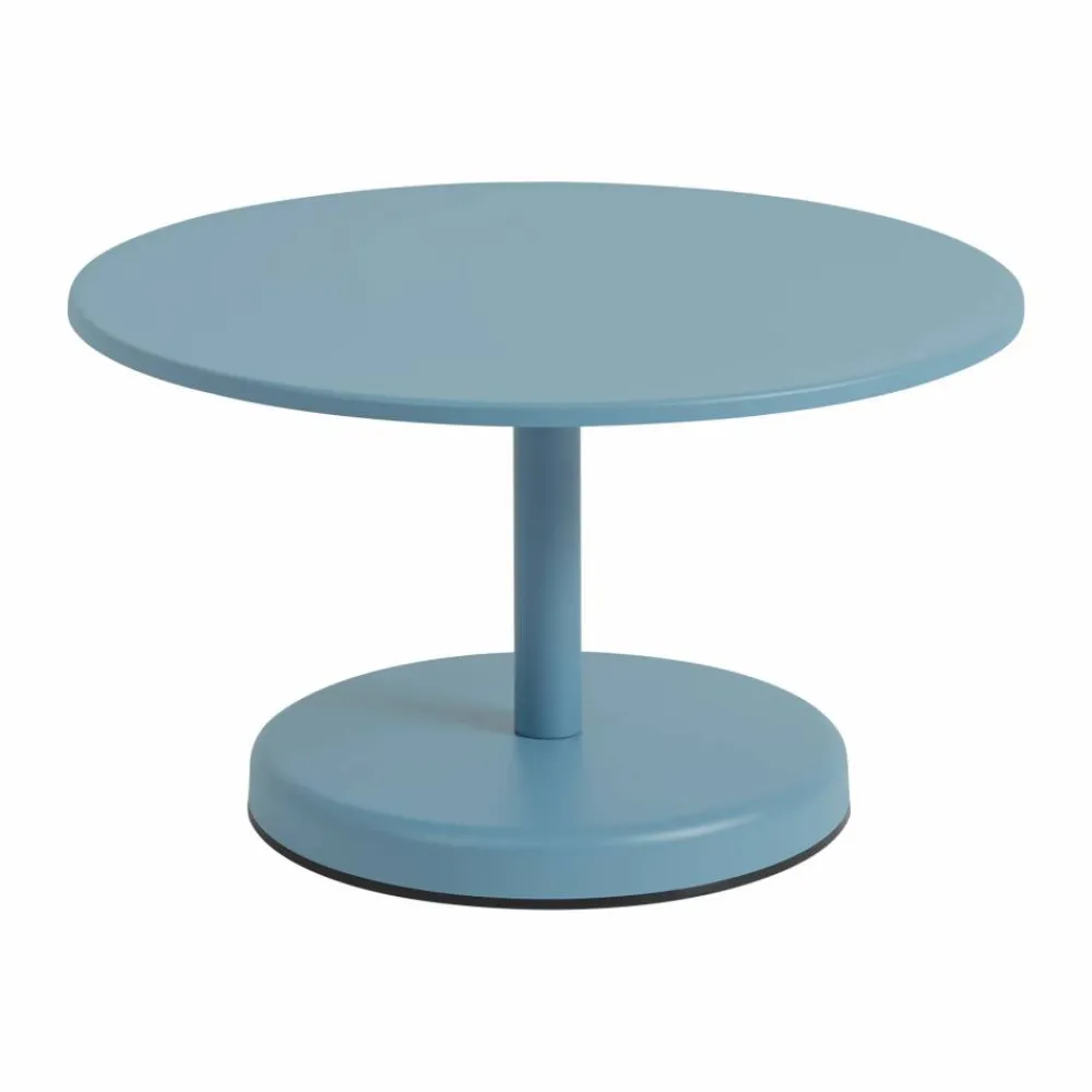 New Muuto Linear Steel soffbord Pale blue Ø70x40 cm