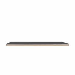 Muuto Linear System Middle Module bord Black nanolaminate-Black