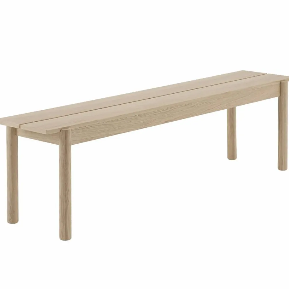Clearance Muuto Linear träbänk ek 170 cm