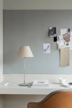 Watt & Veke Line 45 bordslampfot Silver