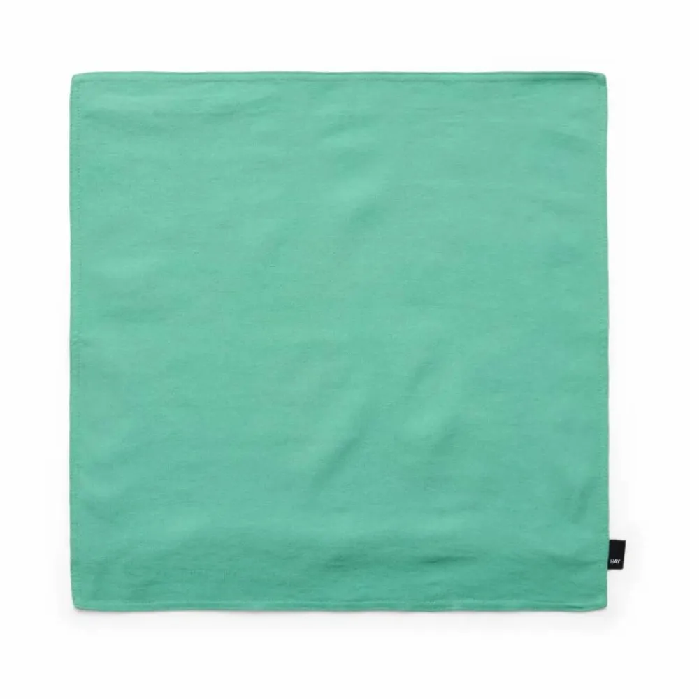 HAY Linen kuddfodral 50x50 cm Emerald green