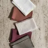 blomus Lineo linneservett 42x42 cm Moonbeam-mocha mousse
