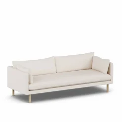 1898 Linnevik soffa Caleido Beige 9600-vitoljad ek 4-sits