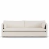 1898 Linnevik soffa Caleido beige 9600-vitoljad ek 4-sits med kappa