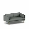 1898 Linnevik soffa Caleido Grey 1240-vitoljad ek 2-sits