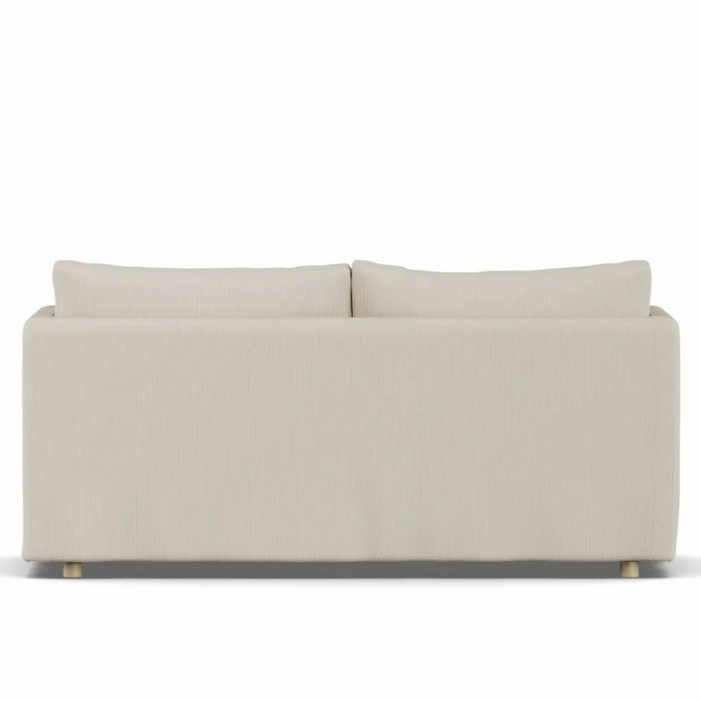 Outlet 1898 Linnevik soffa Jump Beige 1956-vitoljad ek 2-sits med kappa