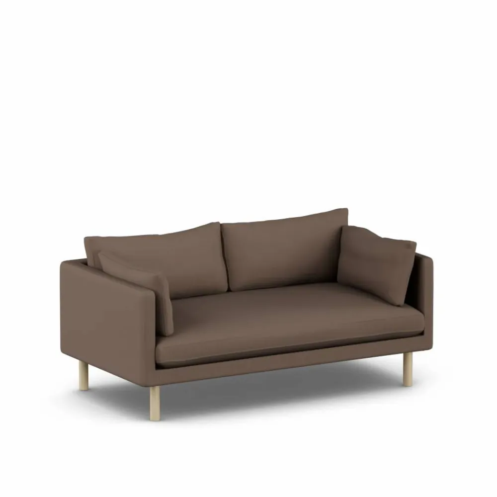 Sale 1898 Linnevik soffa Jump Brown 1955 1955-vitoljad ek 2-sits