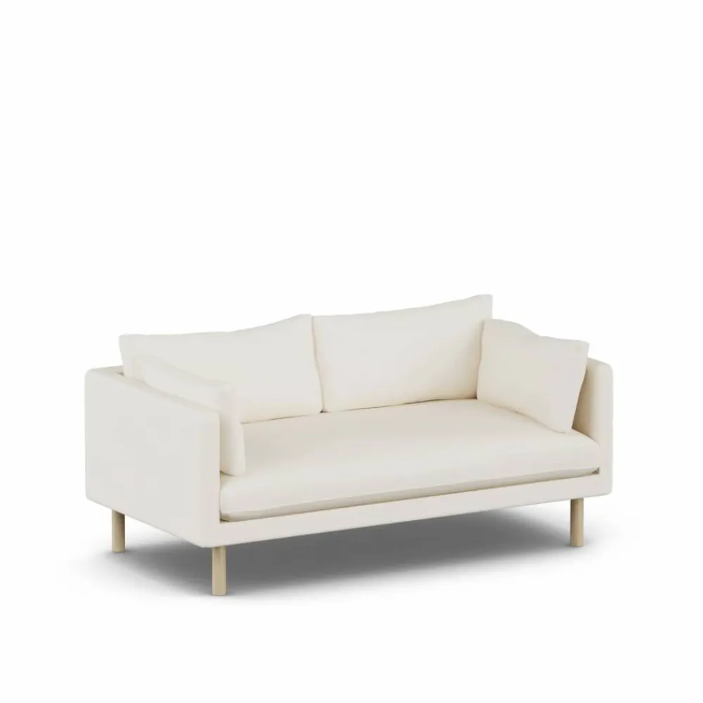 Best 1898 Linnevik soffa Jump Off White 1954-vitoljad ek 2-sits