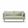 1898 Linnevik soffa Luiza Beige 3981-vitoljad ek 2-sits