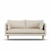 1898 Linnevik soffa Same Beige 6670-vitoljad ek 2-sits