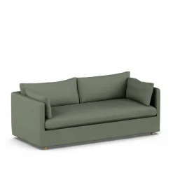 Sale 1898 Linnevik soffa Same Forest 6677-vitoljad ek 3-sits med kappa