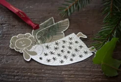 Pluto Design Lisa Larson Hanna dekorationshänge Silver