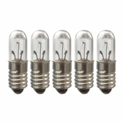 Clearance Scandi Essentials Lit ljuskälla E5 reservlampa 12V 0 6W 5-pack klar