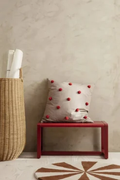 Ferm Living Little Architect Bench bänk Poppy red