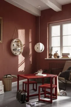 Discount Ferm Living Little Architect bord Poppy Red