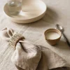 Outlet Tell Me More Livia linneservett 45x45 cm Beige