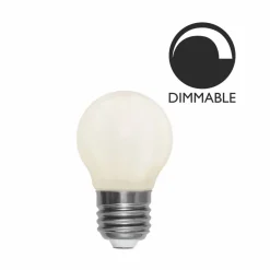 Globen Lighting Ljuskälla E27 LED filament glob opal 45 mm 5W