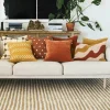 Hot Chhatwal & Jonsson Lodi kuddfodral 40x60 cm Terracotta-tan-masala yellow