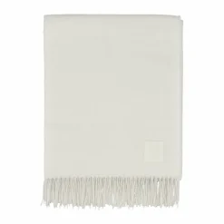 Scandi Living Loom bomullspläd 125x170 cm Birch