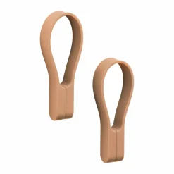 Zone Denmark Loop handdukshängare magnet 2-pack Mandarine