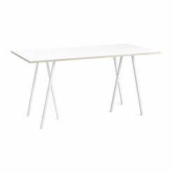 HAY Loop Stand incl. support barbord 92 5x200 cm White-white laminate-plywood