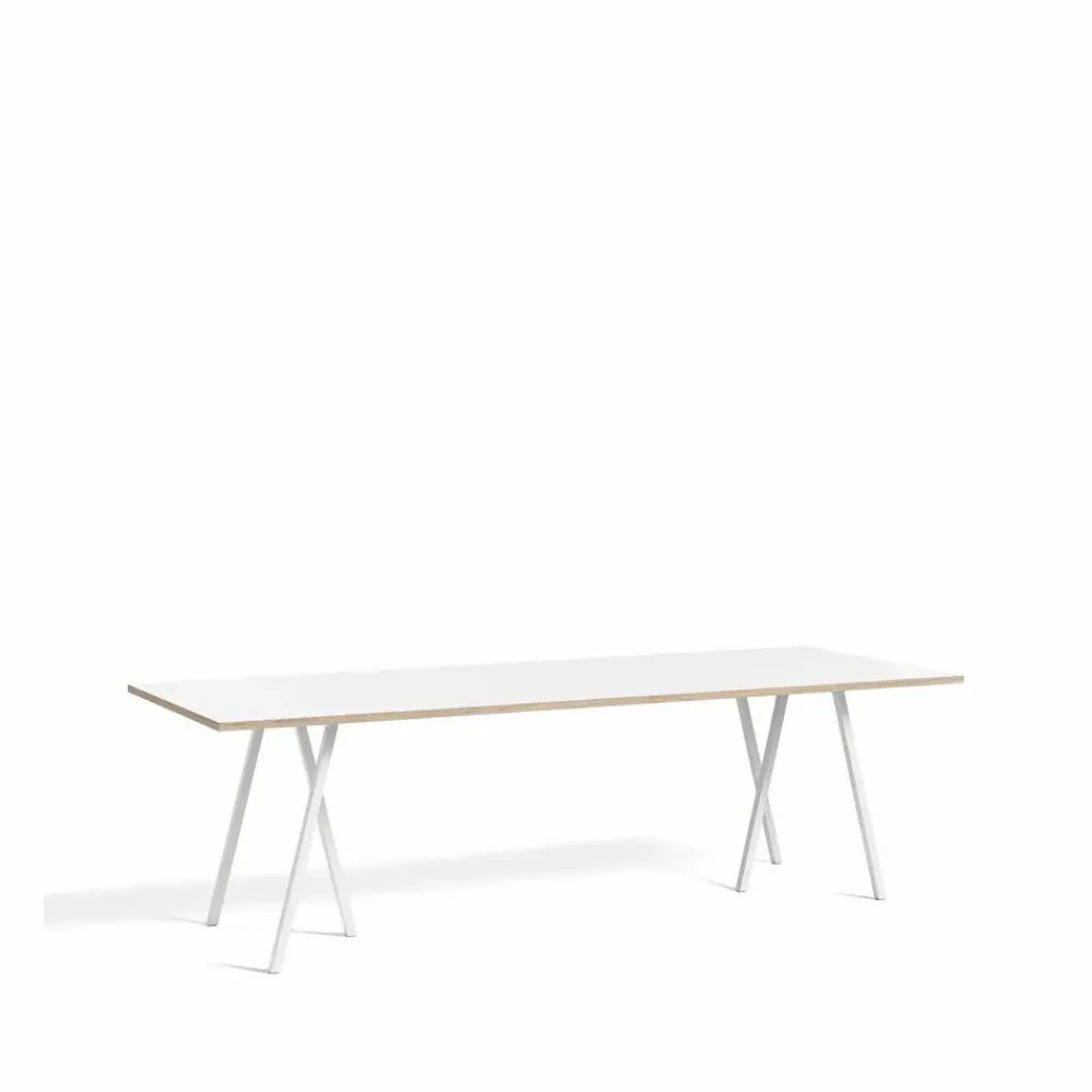 HAY Loop Stand matbord White laminate-white 250 cm