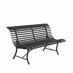 Fermob Louisiane bänk 150 cm Anthracite (grå)
