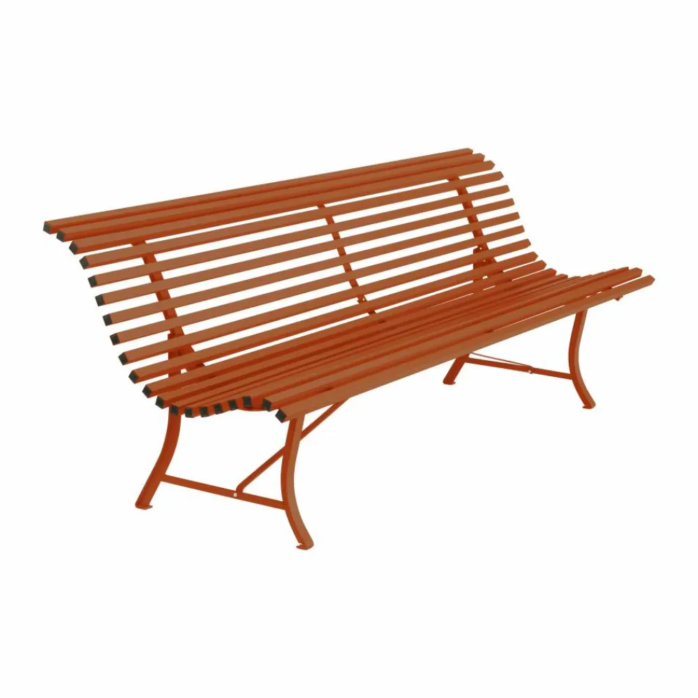 Fermob Louisiane bänk 200 cm Candied orange (orange)