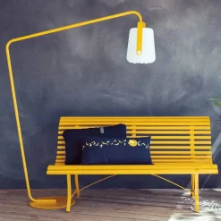 Fermob Louisiane bänk 150 cm Deep blue (blå)